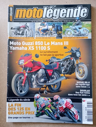Ag134 moto légende - moto, 2012
