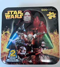 Star Wars - puzzle 500 pces MB - 2 sided dans boite métal - 2005 - 1 neuf