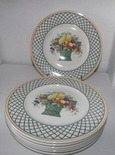 ( LIRE)   1 Assiette plate, Villeroy et Boch,basket 26,5 cm ,TBE,comme neuf  x 7