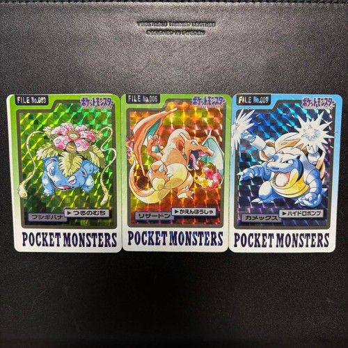 Bandai pokemon carddass 1997 - pokemon,