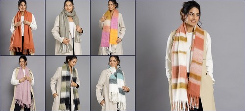 Lot écharpes femme - Écharpes,