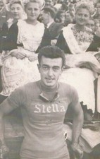 CYCLISME carte cycliste LOUISON BOBET éditer pour l'exposition un siécle ......