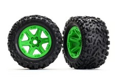 TRAXXAS Pneus Sur Jante Vert