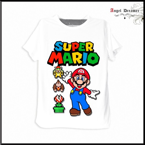 Tee shirt super mario - mario, pixels