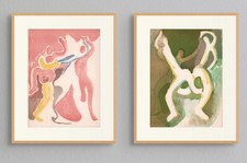 Abstract Lithograph Set