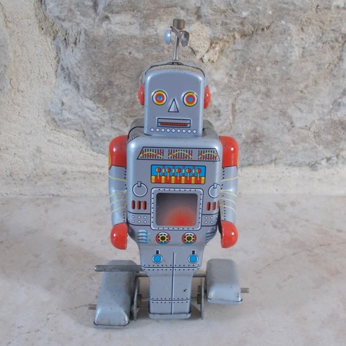Robot style vintage tôle - robot,