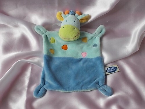 Doudou vache girafe plat 2 - vache,,
