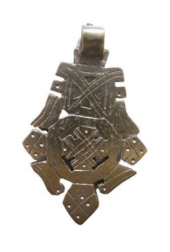 Ancienne croix copte - , en