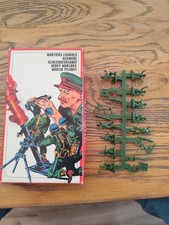 Petits Soldats HO Atlantic Ref 122 Mortiers Lourds En Boite TBE