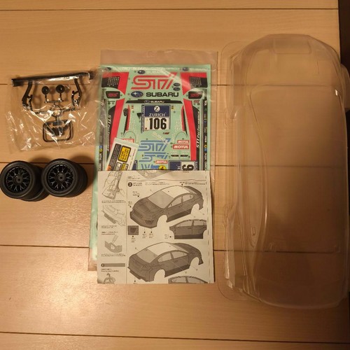 Tamiya 10 subaru wrx - tt-02,