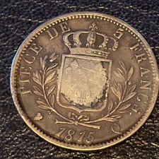 Monnaie argent 5franc Louis