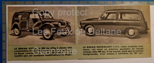 Break dyna rosengart 4cv - break,
