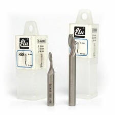 Élu E45083 & E45086 HSS Fraises À Plongée Hélicoïdales 8Mm