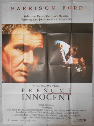 Affiche presume innocent - affiche,