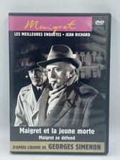 G. Simenon DVD JEAN RICHARD Collection MAIGRET LES MEILLEURES ENQUÊTES Numéro 23