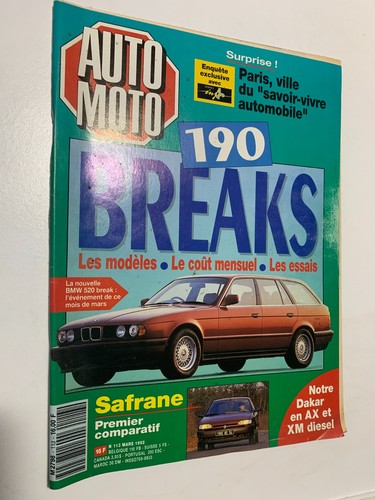 Auto moto 113 3 - moto, 3/1992