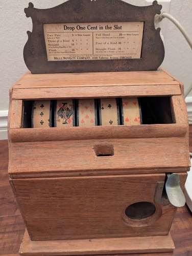 Mills novelty poker - mills,