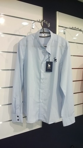 Chemise homme col officier - col,