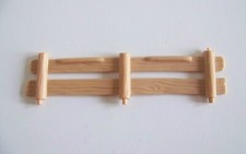 PLAYMOBIL (X273) MONTAGNE - Barrière Marron Clair Auberge Châlet 9280