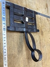 N. 3 Etrille Acier Forgé  Brosse à chevaux équitation ancien Outil