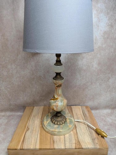 Pied lampe vintage onyx - lampe,