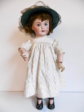 JOLIE POUPÉE ANCIENNE TÊTE BISCUIT MOULE 301 DE LA SFBJ ÉPOQUE UNIS FRANCE 40 cm