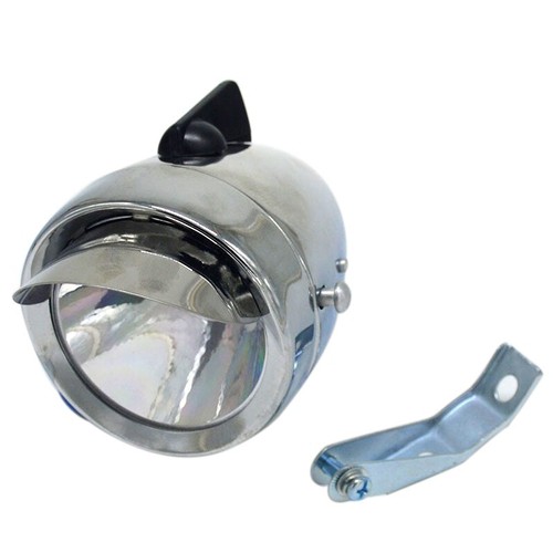 Feu avant led chrome 80mm - feu, avec