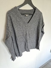 Pull gris  100% cachemire Etam
