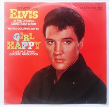 33T ELVIS PRESLEY-GIRL HAPPY- RCA FRANCE - 1960-1ST PRESS-430664S