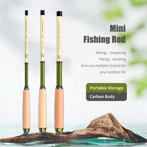 Mini canne pêche fibre - canne, en