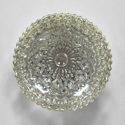 Abat jour verre sculpté - verre,
