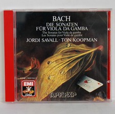 BACH Les Sonates pour Viole de gambe - Jordi Savall Ton Koopman EMI CDM 763139 2