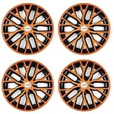 Housse De Roue Noire Orange 13