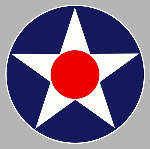 Sticker cocarde air - cocarde, us
