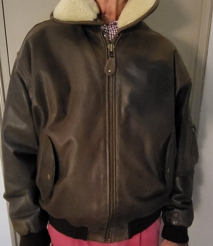Blouson cuir aviateur - cuir, homme