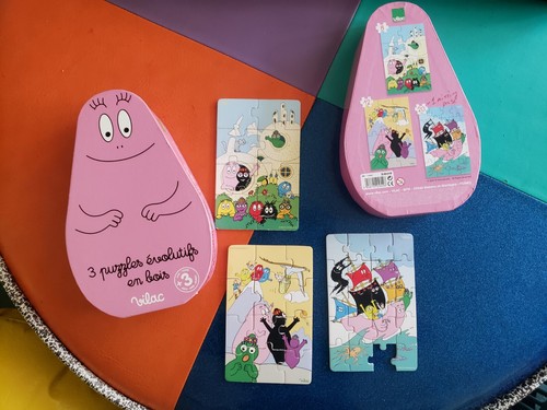 Barbapapa puzzles one box - barbapapa,