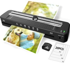 Plastifieuse Plastifieuse A3 avec 20 Feuilles de Plastification Préchauffage ...