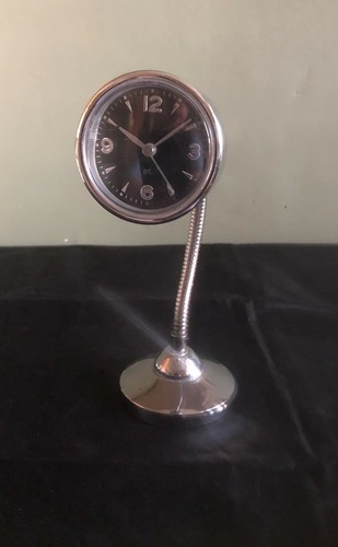 Retro chrome german clock - retro,