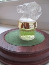 LALIQUE Lion Miniature de parfum de collection
