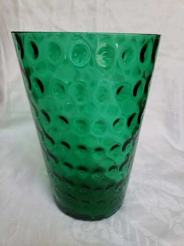 Vtg beacon glass - glass, green
