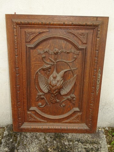 Ancienne porte chene - -,