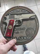 Plaque Colt En Aluminium 1911