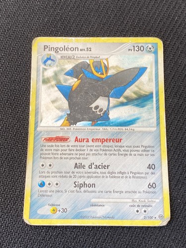 Carte pokémon pingoleon 100 - pingoleon, 2/100
