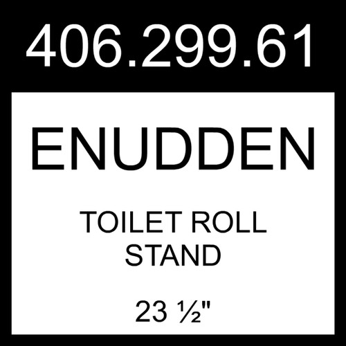 Ikea enudden toilet roll stand - toilet,