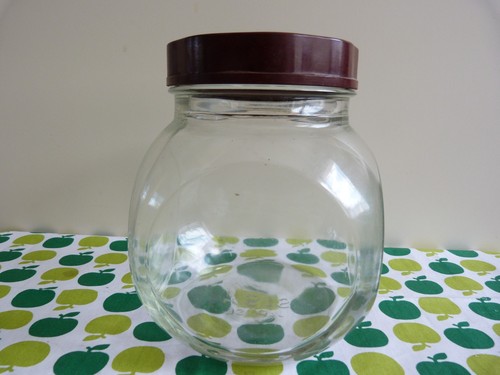 Ancien bocal verre - bocal, en