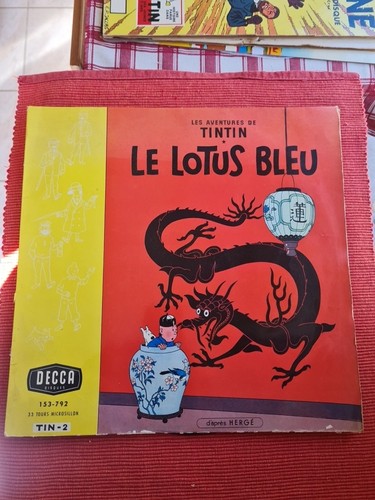 33t disque vinyle tintin le - lp,