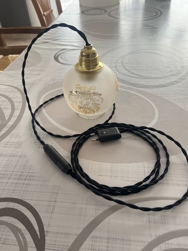 Lampe globe baladeuse vintage - baladeuse,