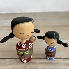 Poupées kokeshi créatives - poupées,