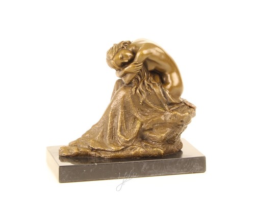 Sculpture bronze femme - sculpture,