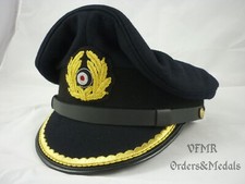 Casquette Kriegsmarine pour officiers lieutenant en mer jusqu'au capitaine 60